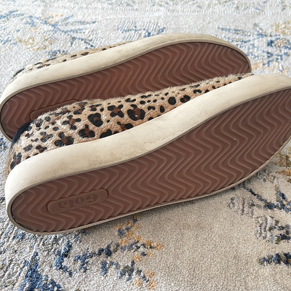 Gola Nova Oasis Leopard Sneakers Size 8 - Picture 7 of 7